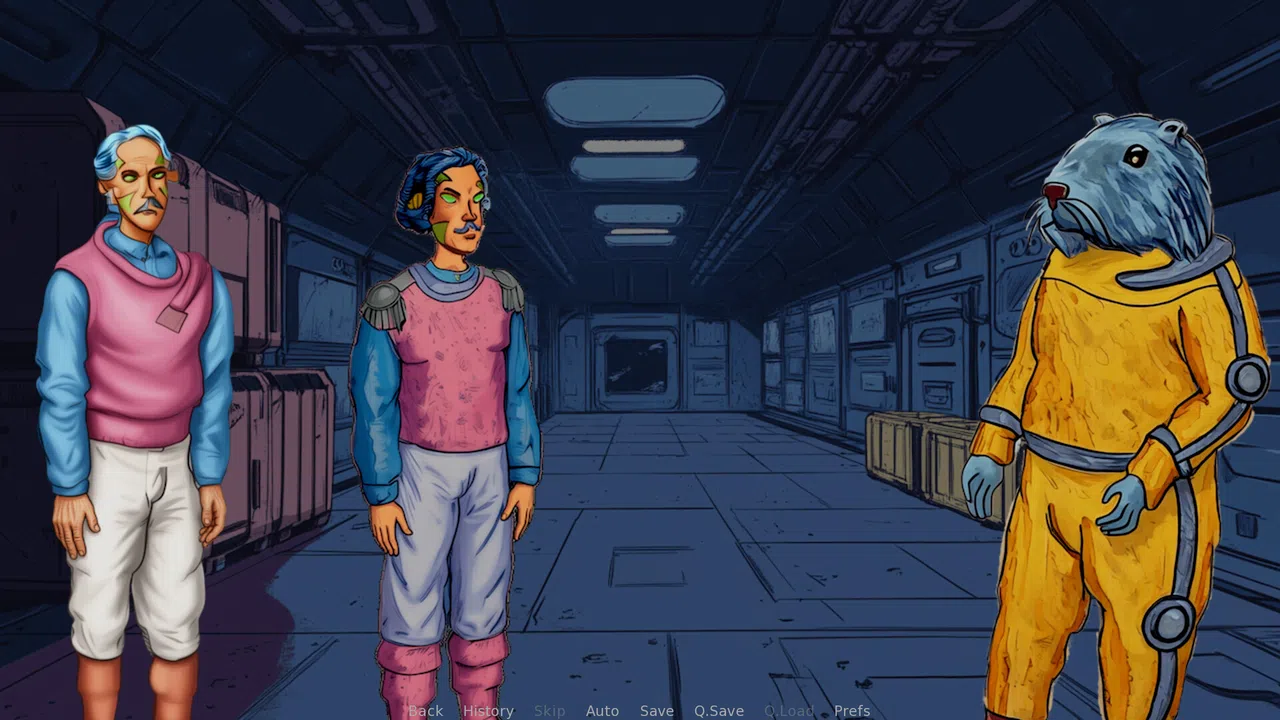 Space Novel: Forsaken Cargo Screenshot 2
