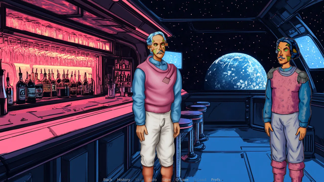 Space Novel: Forsaken Cargo Screenshot 3