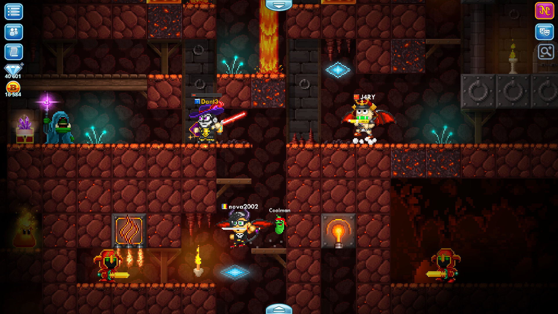 Pixel Worlds: MMO Sandbox Screenshot 0