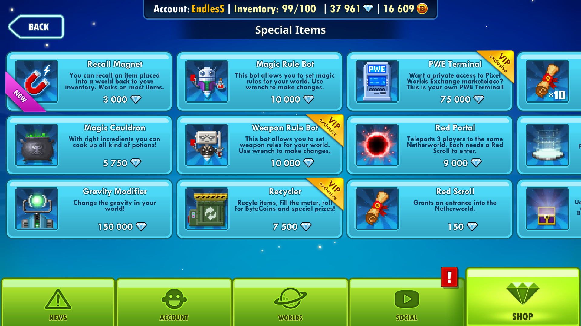 Pixel Worlds: MMO Sandbox Screenshot 11