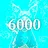 6000m