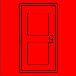 You should not be here icon