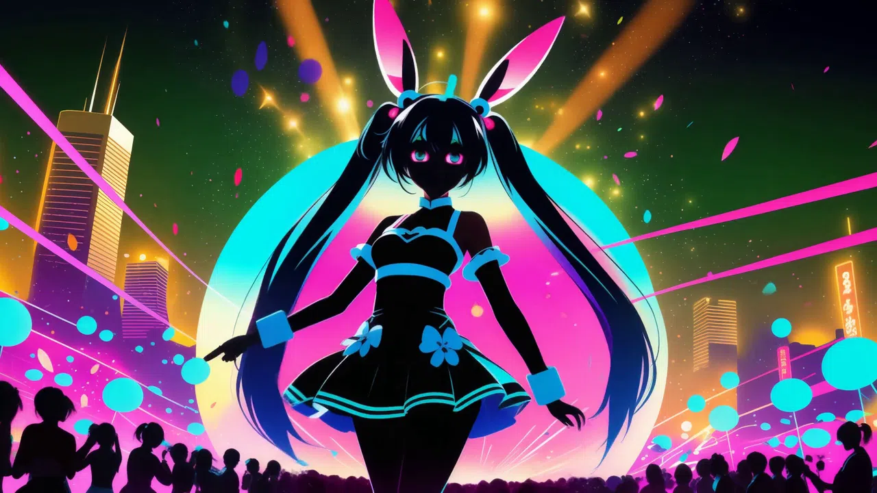 AI-VJ - Anime Party Visuals Screenshot 2