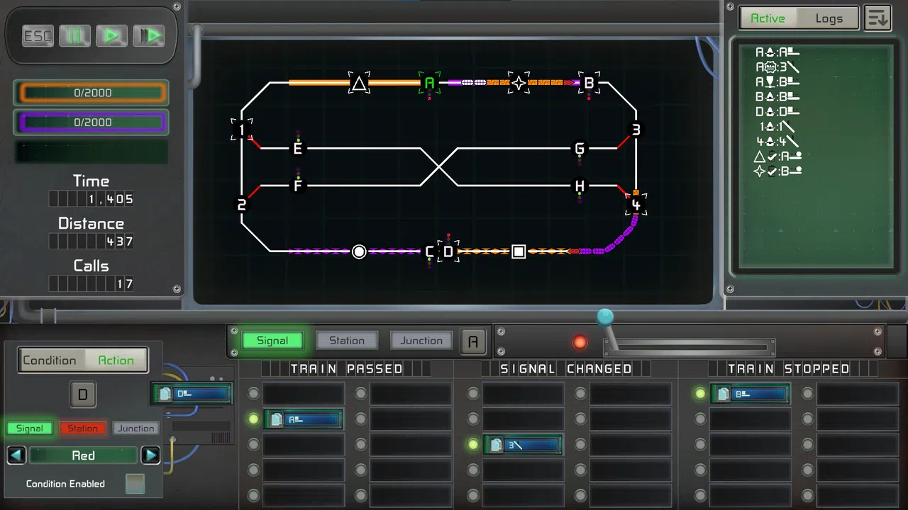 Train Reaction Demo Screenshot 0