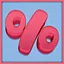 % icon