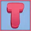 T icon