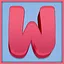 W icon