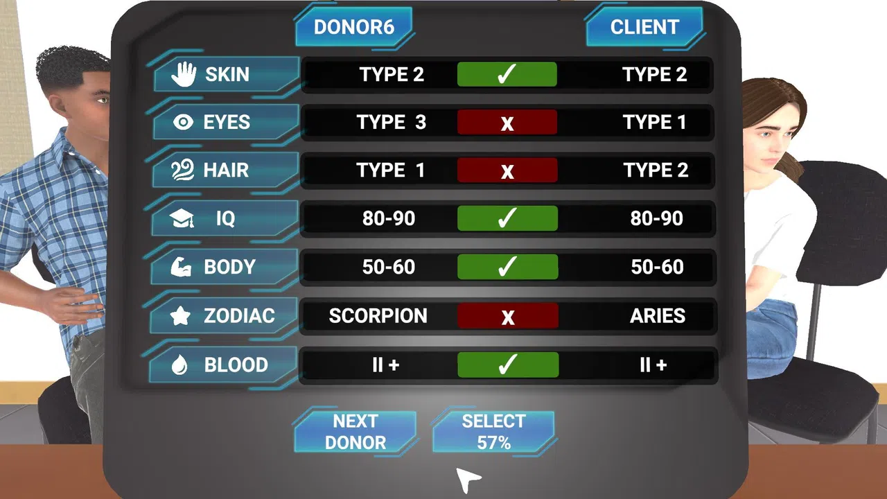 Donor Clinic Simulator Screenshot 3