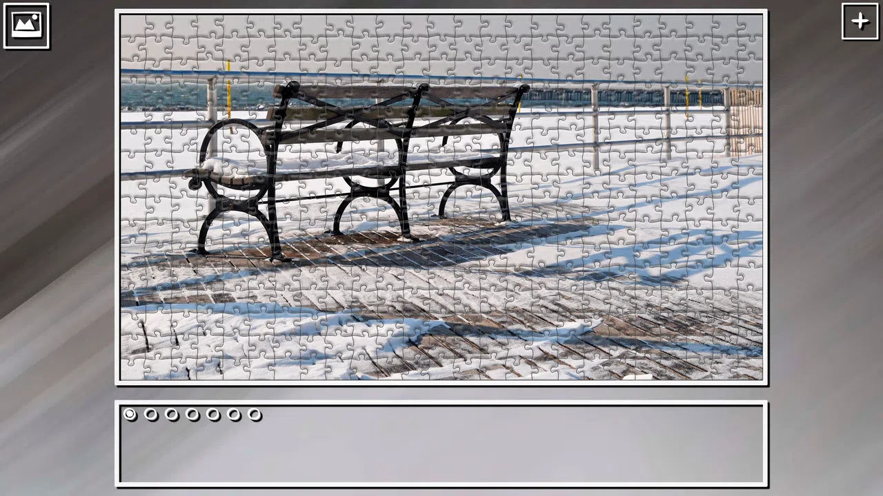 Super Jigsaw Puzzle: Generations - Winter 5 Screenshot 0