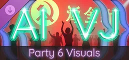 AI-VJ - Party 6 Visuals