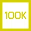 100 000 points icon