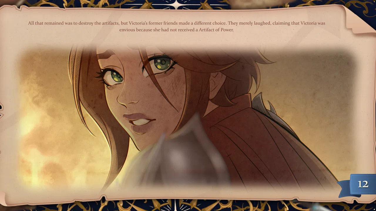 Shana - Priestess of Tona - Digital Artbook Screenshot 4