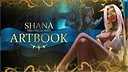 Shana - Priestess of Tona - Digital Artbook Screenshot 0
