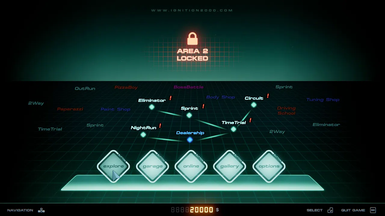 iGNITION 2000: Origins Demo Screenshot 2
