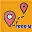You crushed 1000 meters. icon