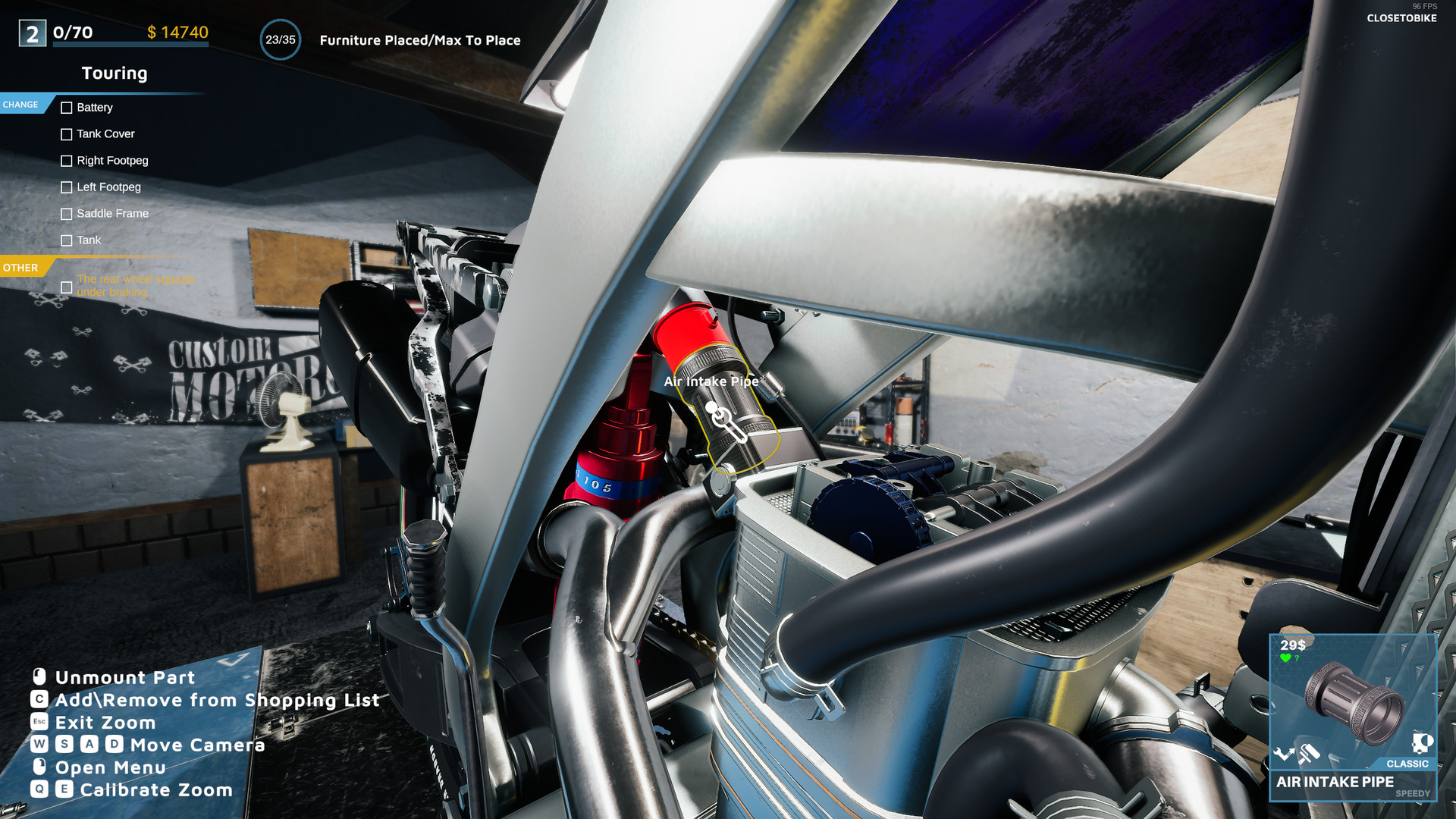 Motorcycle Mechanic Simulator 2021 Screenshot 4