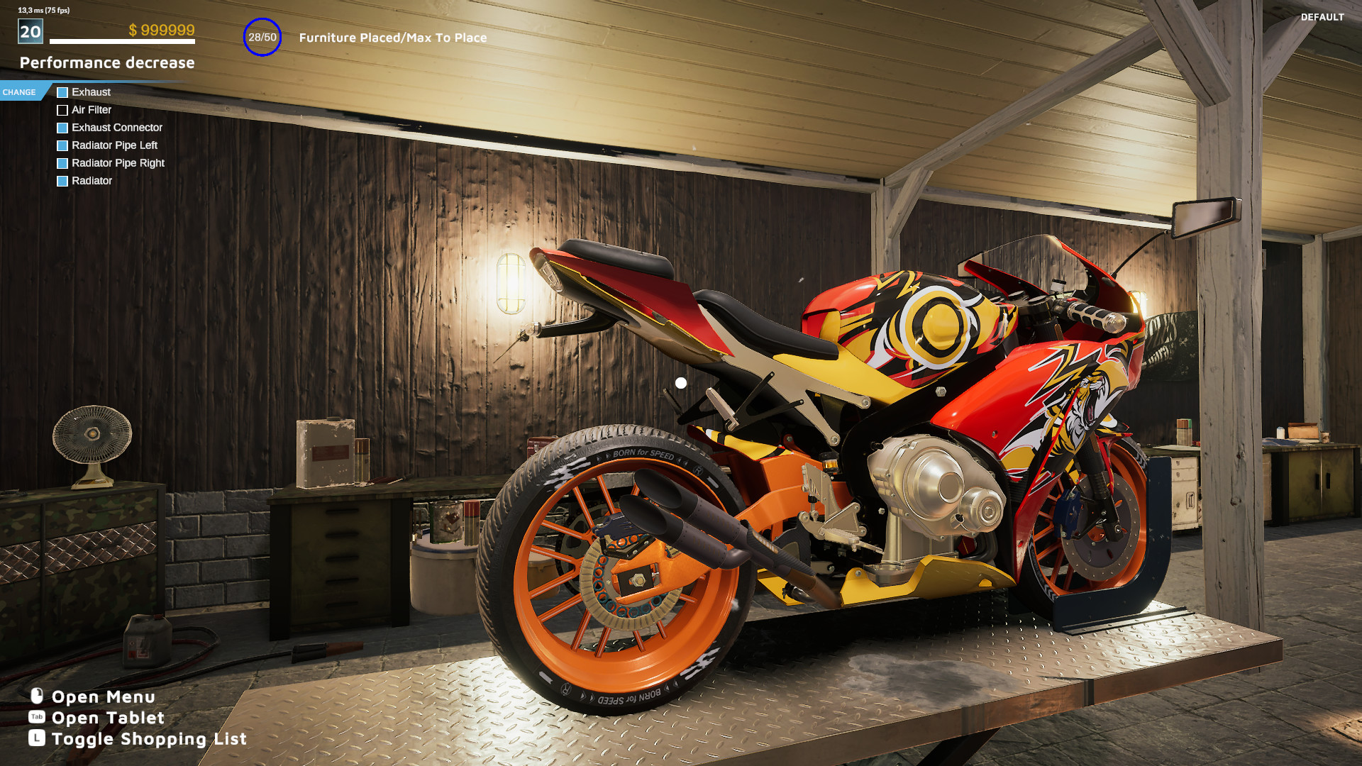 Motorcycle Mechanic Simulator 2021 Screenshot 1