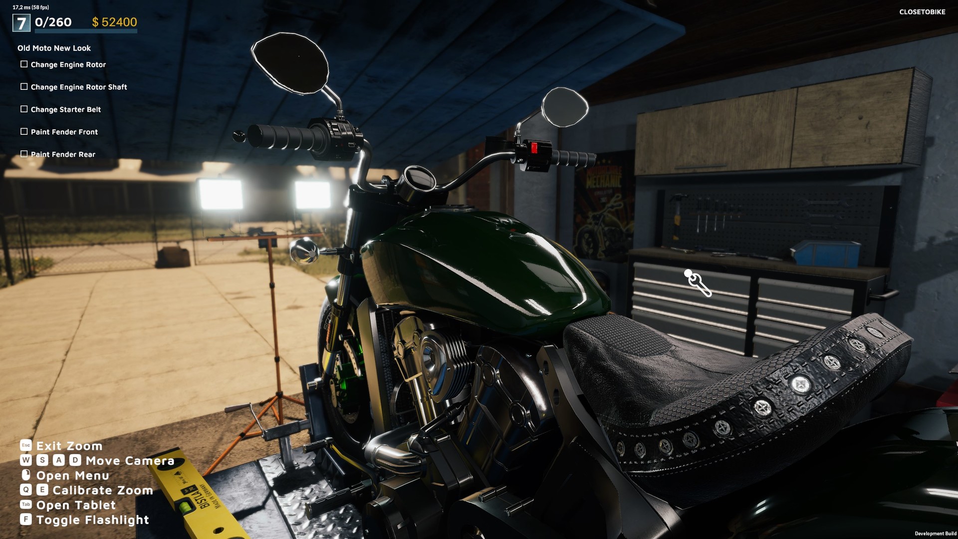 Motorcycle Mechanic Simulator 2021 Screenshot 0