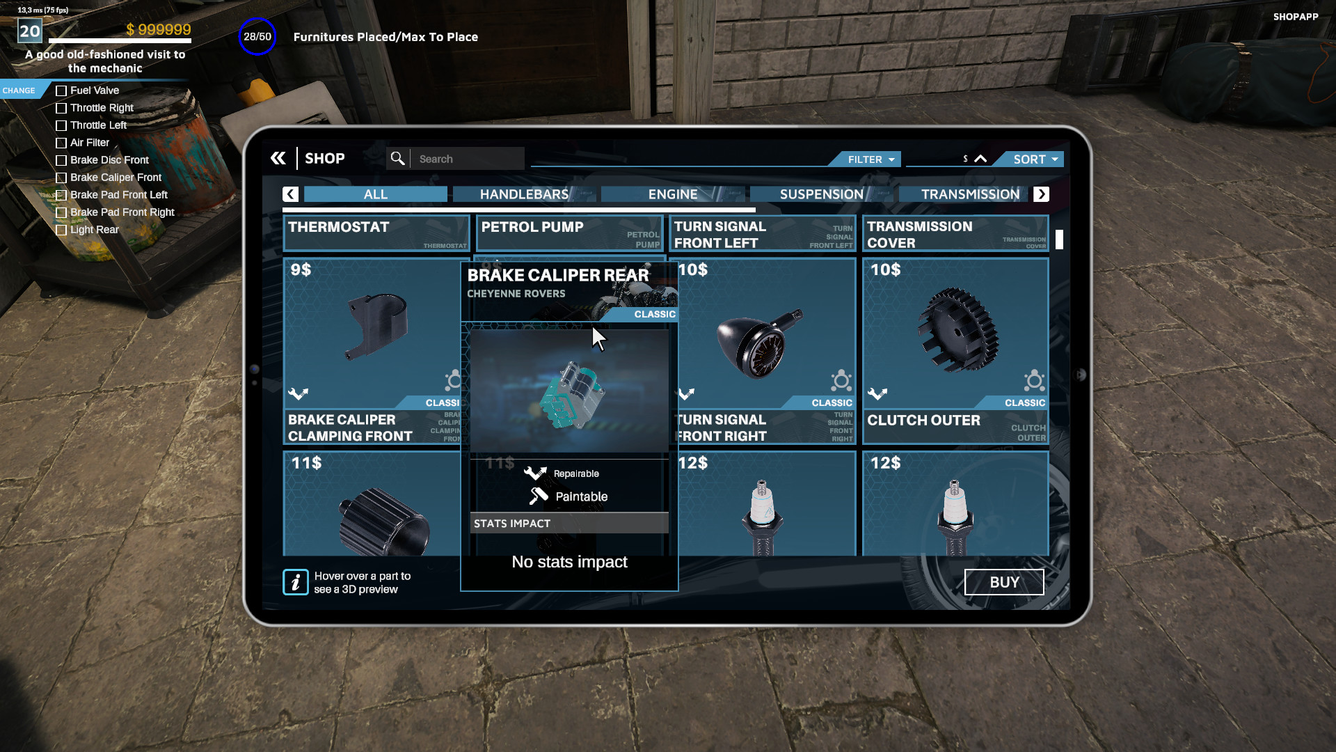 Motorcycle Mechanic Simulator 2021 Screenshot 18