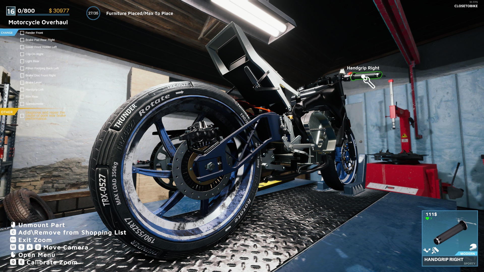 Motorcycle Mechanic Simulator 2021 Screenshot 3