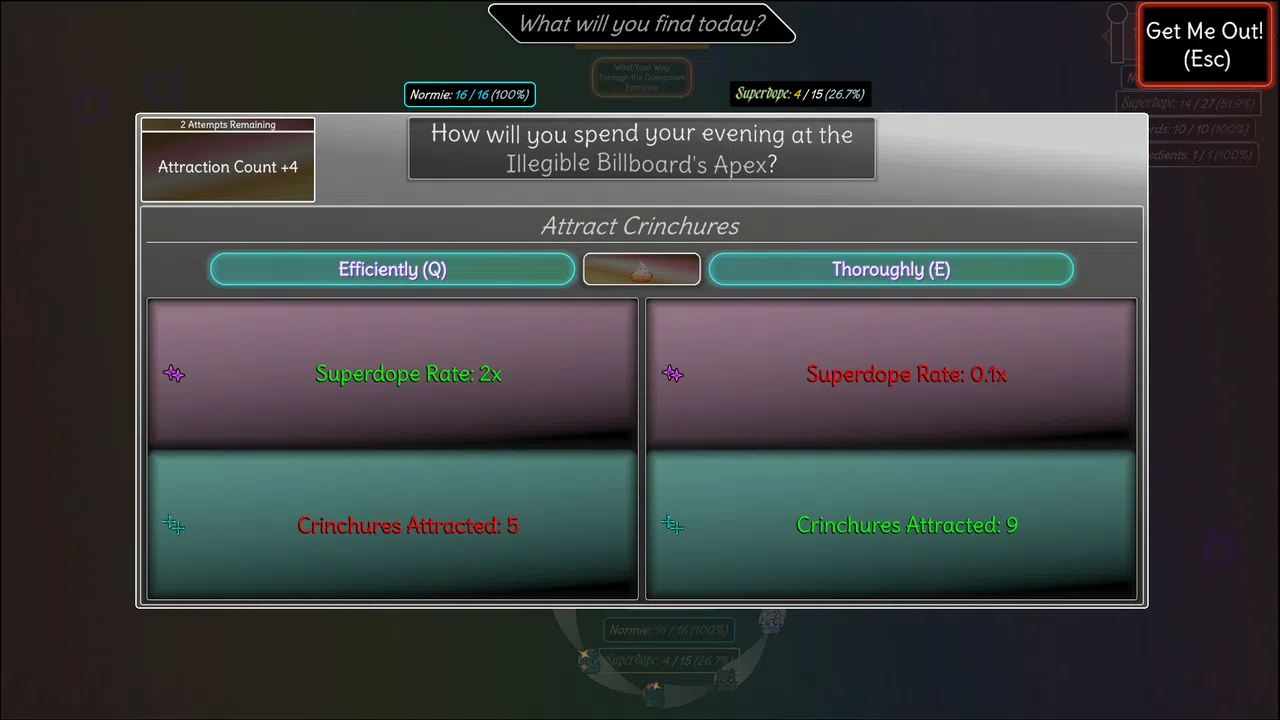 Crinchure Collector Demo Screenshot 0