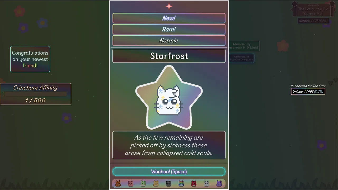 Crinchure Collector Demo Screenshot 2