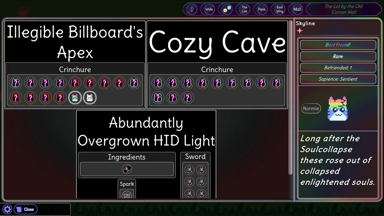 Crinchure Collector Demo Screenshot 3
