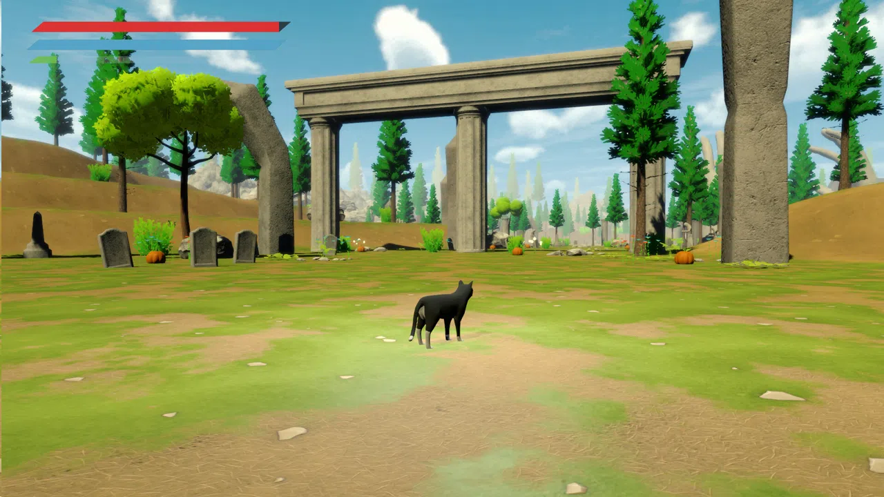 Graveyard Cat Screenshot 0
