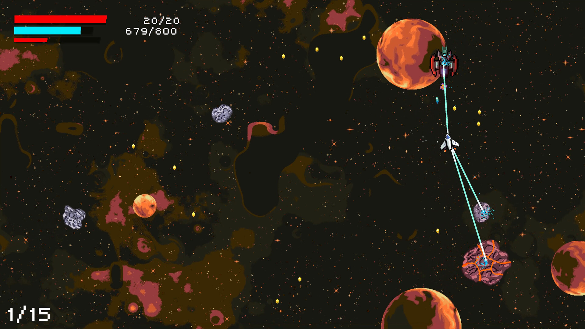 Void Miner – Incremental Asteroids Roguelite Screenshot 2