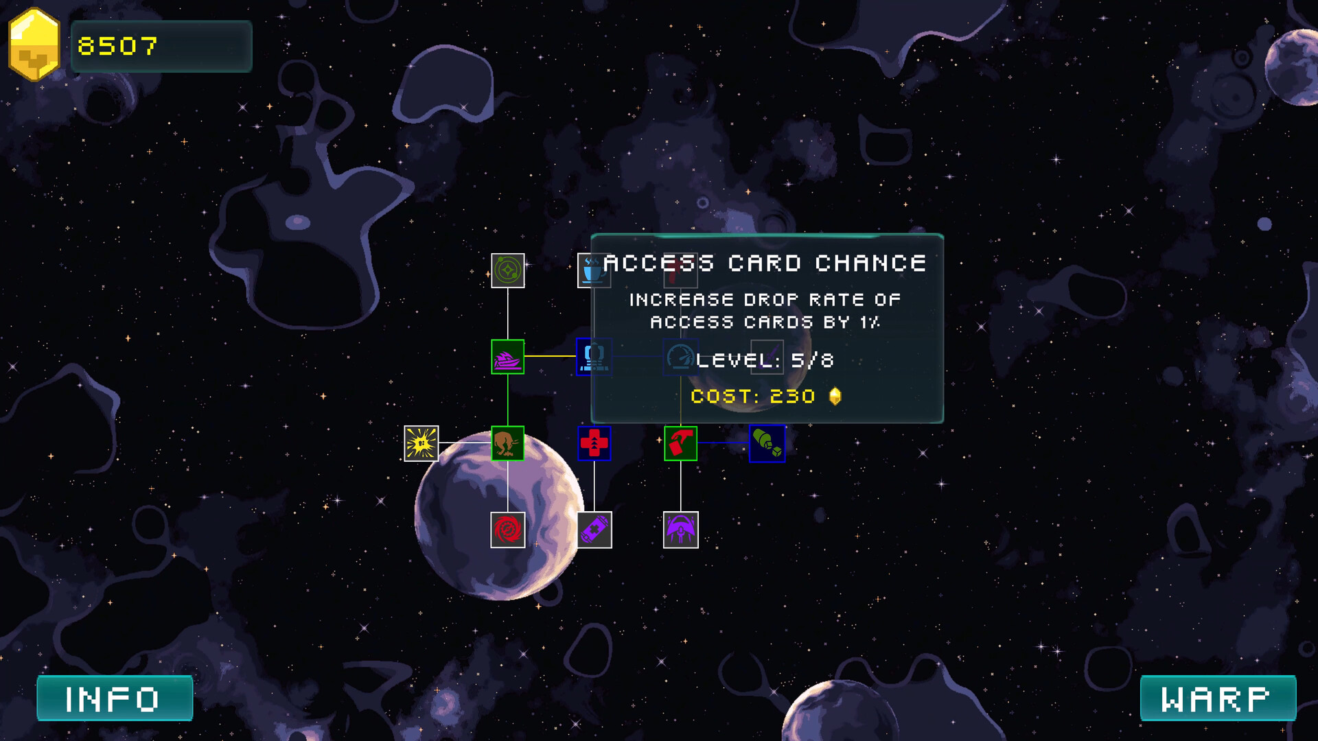 Void Miner – Incremental Asteroids Roguelite Screenshot 1