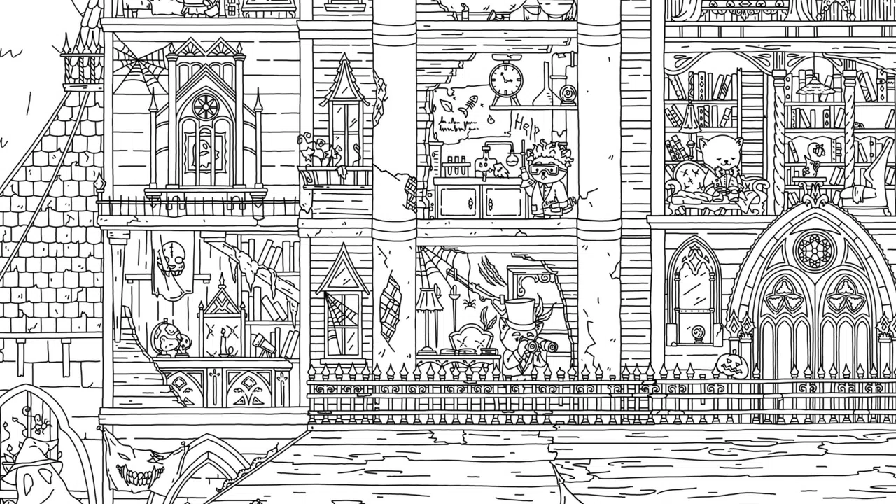 FIND ALL: Halloween - Coloring Book Screenshot 0