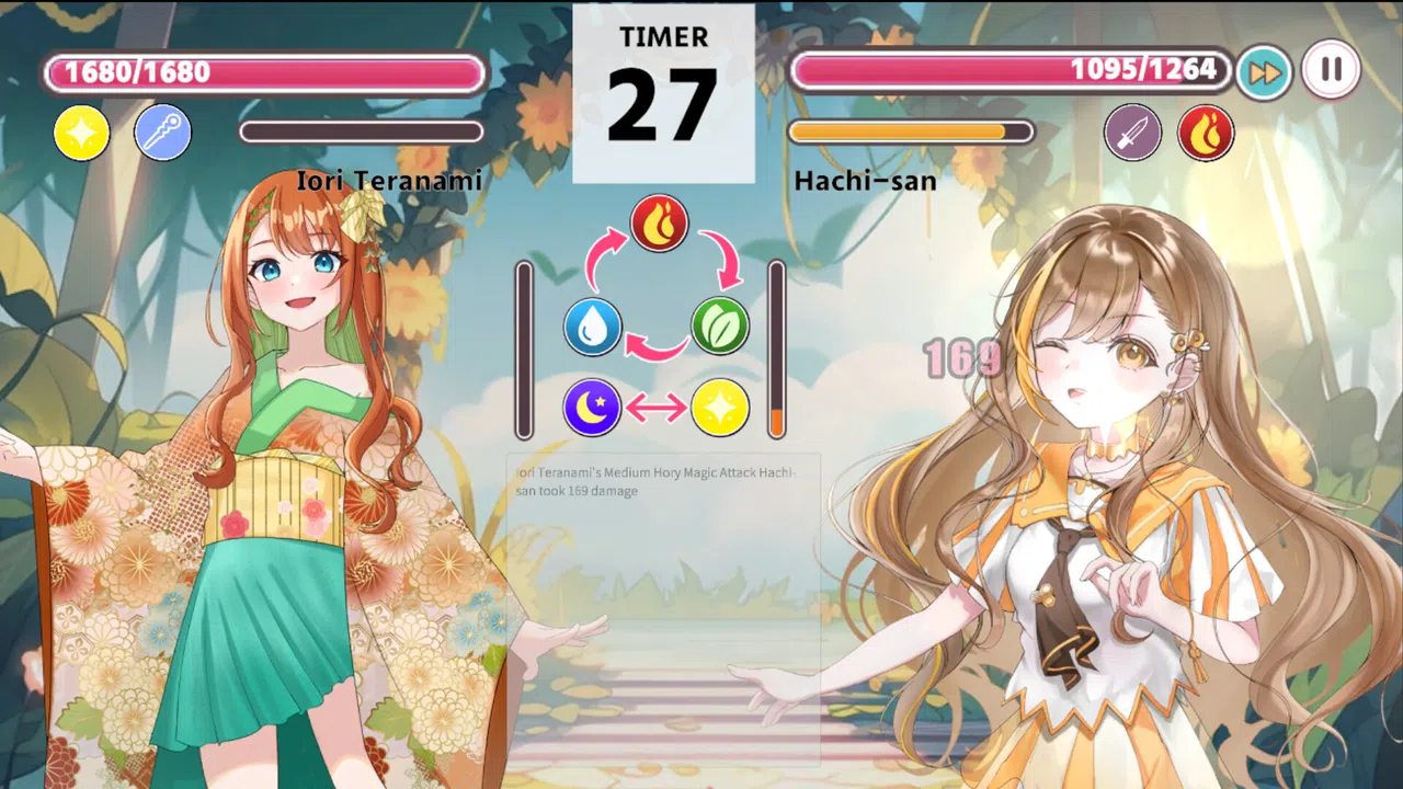 (ぶいちゅ〜バトル)VTBattle-VTubers aren't about the number of subscribers! It's about power! Demo Screenshot 3