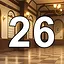 26 level completed icon