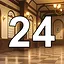 24 level completed icon