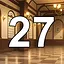 27 level completed icon