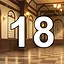 18 level completed icon