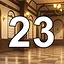 23 level completed icon