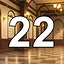 22 level completed icon