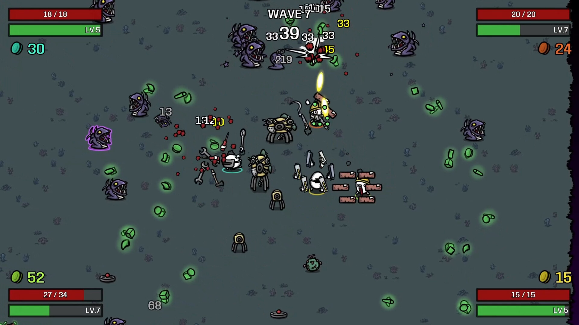 Brotato: Abyssal Terrors Screenshot 2