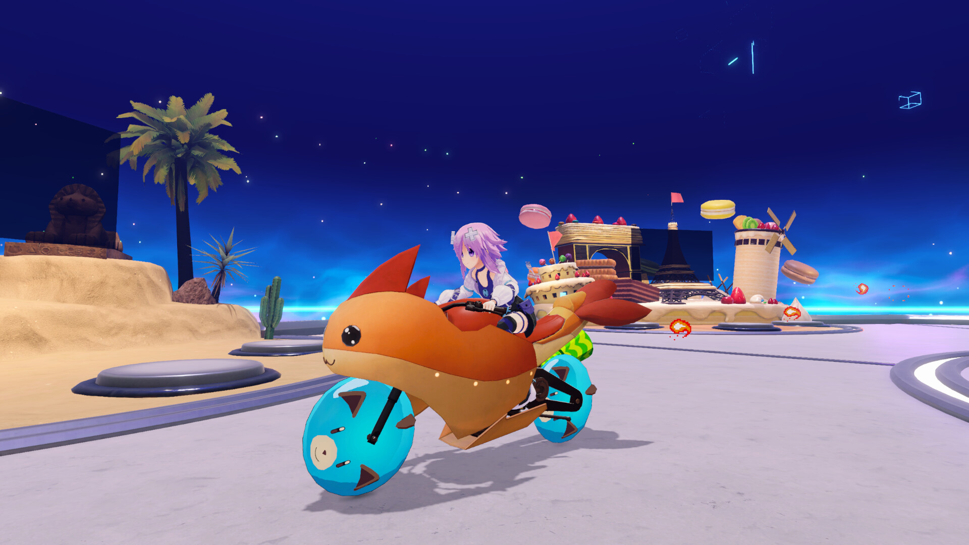 Neptunia Riders VS Dogoos Screenshot 1
