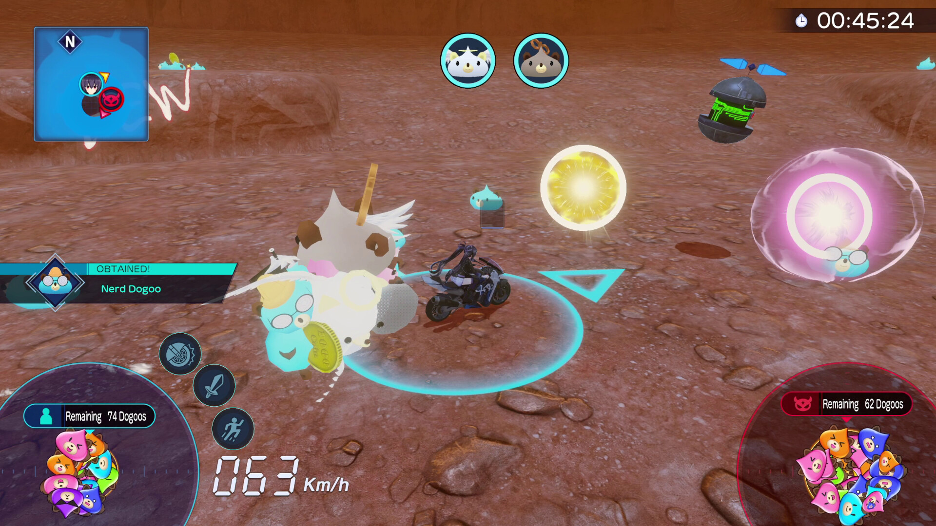 Neptunia Riders VS Dogoos Screenshot 5