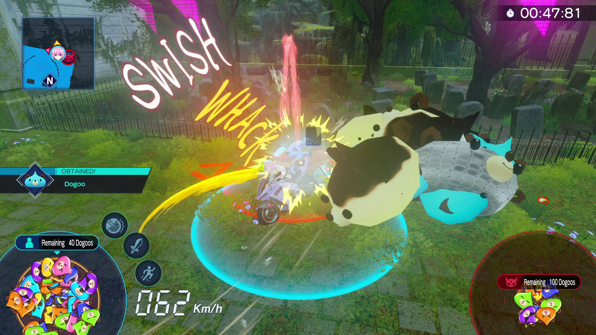 Neptunia Riders VS Dogoos Screenshot 13