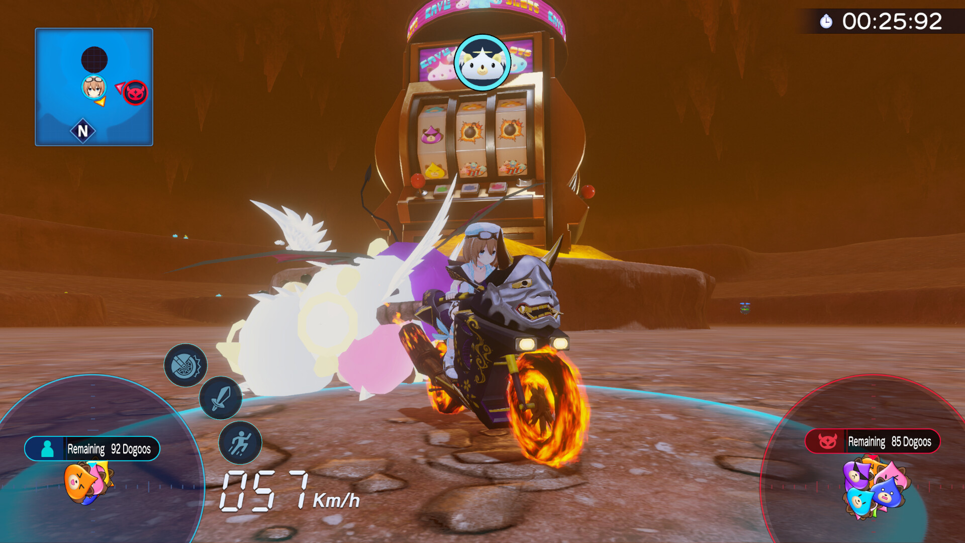 Neptunia Riders VS Dogoos Screenshot 3