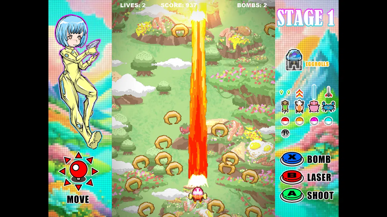 Eggrolls Shoot Demo Screenshot 3