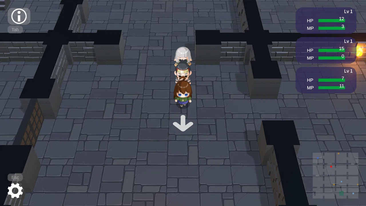 Mystery of the Mysterious Futayuri Mystery Dungeon Screenshot 0