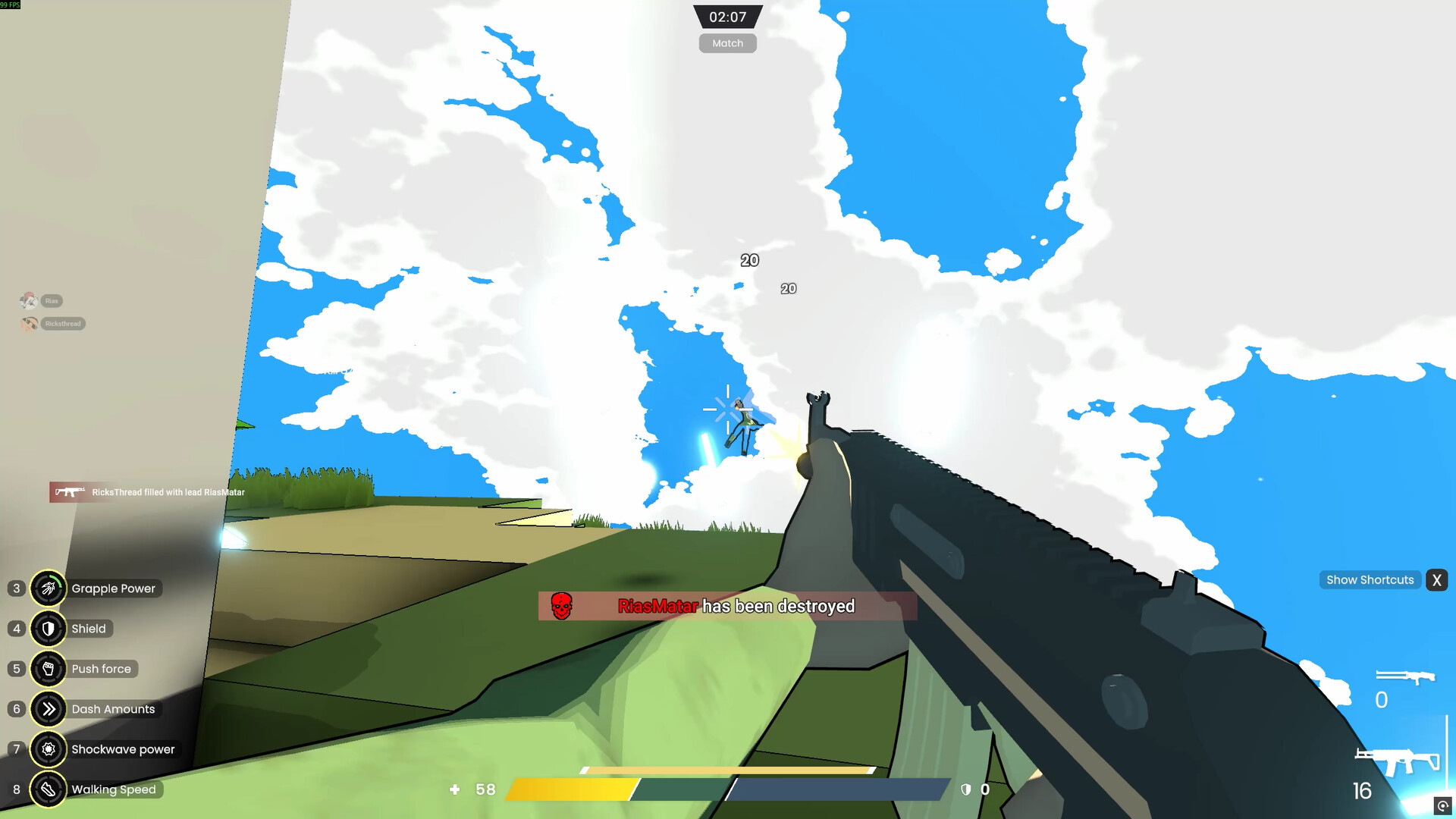 OrbitalCrash Demo Screenshot 1