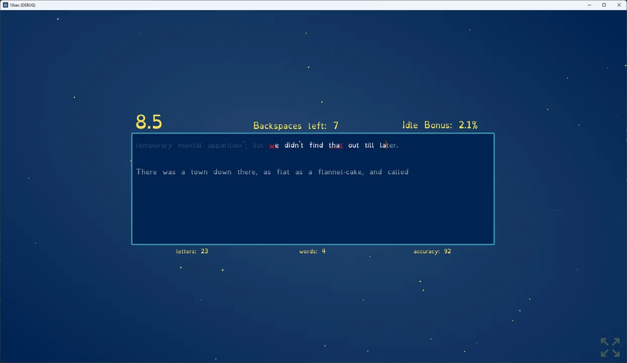 Typing Ascension Screenshot 3
