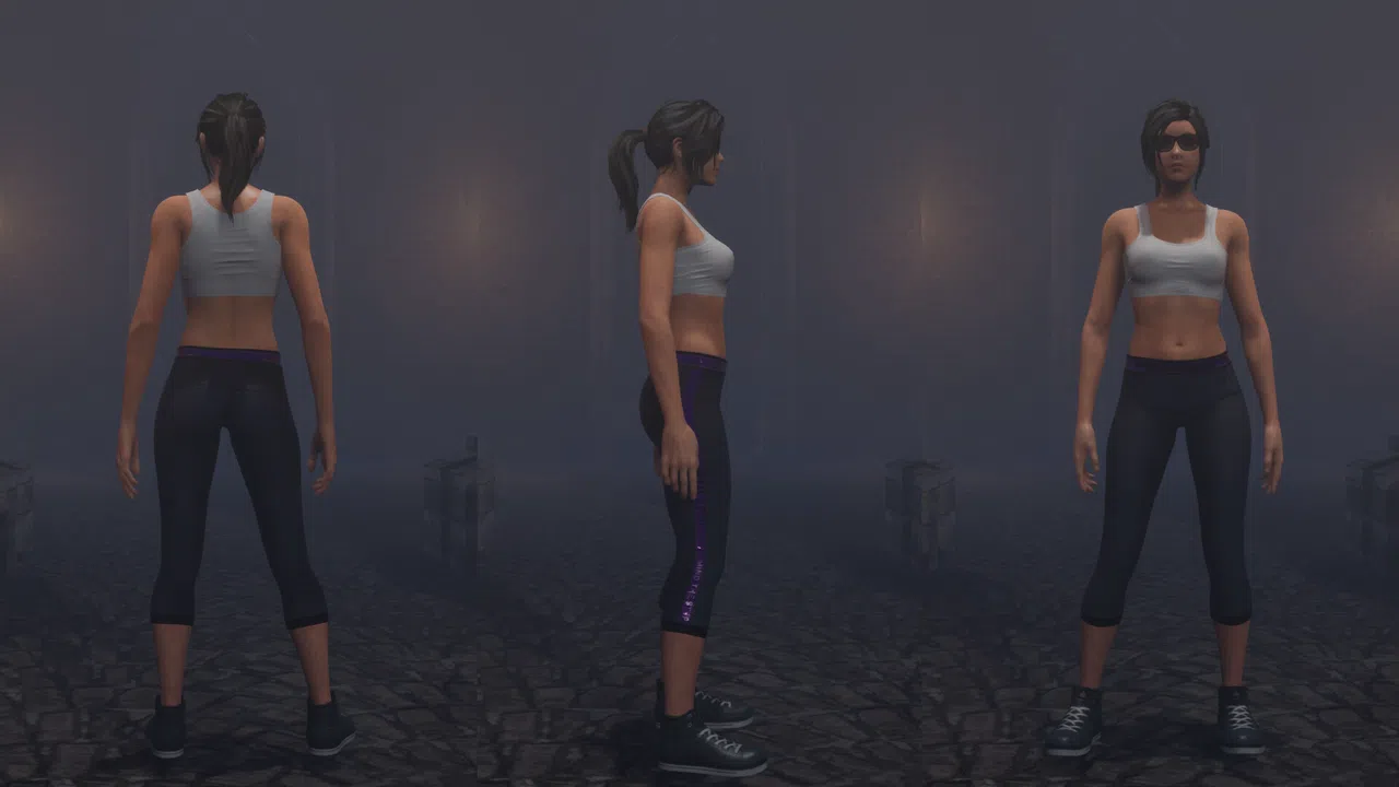 Evil Awaits - Sporty Costume Screenshot 1