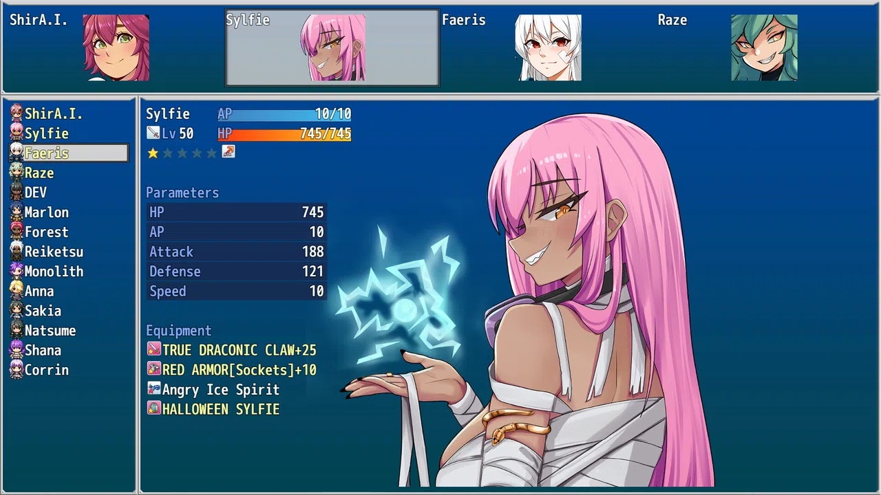 Eternal Dreamers Rising - Halloween Sylfie (Fashion) Screenshot 0