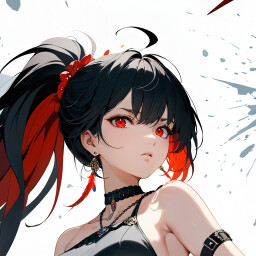 The red moon rises once again icon